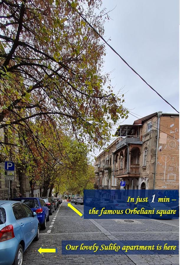 Suliko - Your Cosy Apartment In The Center Тбілісі Екстер'єр фото